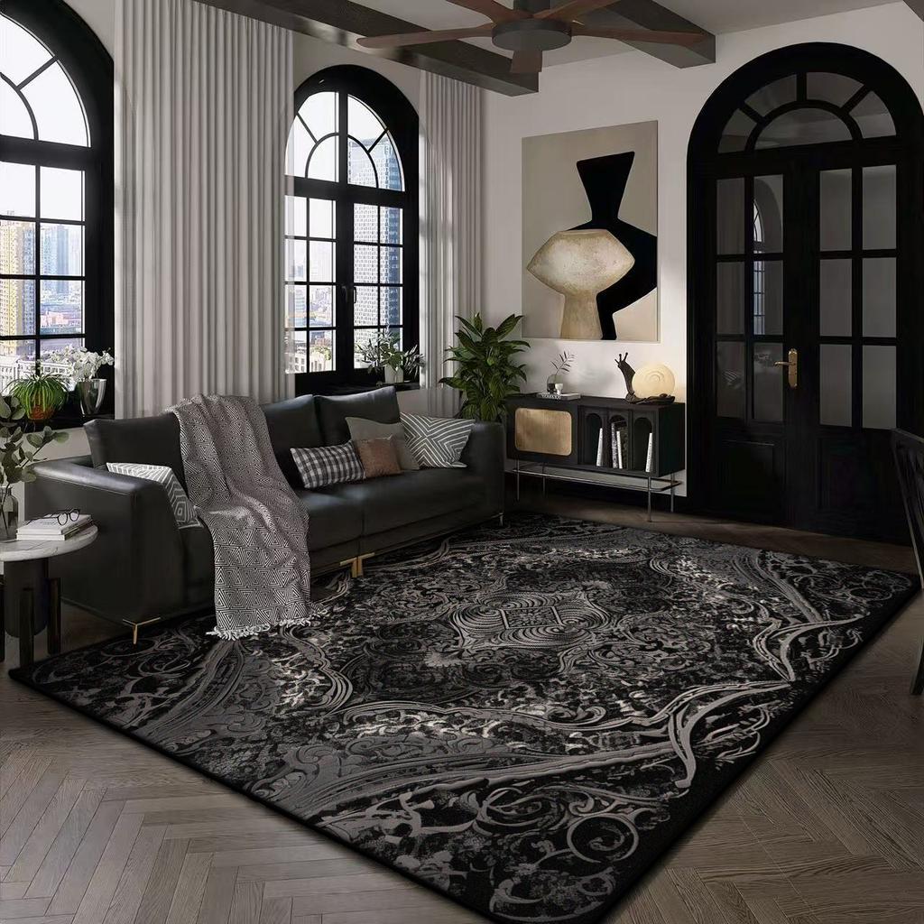 Large Living Room Carpet Modern Senior Office Lounge Rug Antiskid Room Decoration Home Mats Easy Cleaning Fluffy Customizable