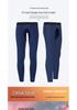 Leggings Thermiques Homme en Coton à Entrejambe Ouvert - Fins, Coupe Moulante pour Personnes d'Âge Moyen et Âgées, Automne/Hiver