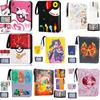 52 Style 400pcs Card Album 2x2 Loose-leaf Large Capacity Leather Anime Zipper Card Collection Photo Album