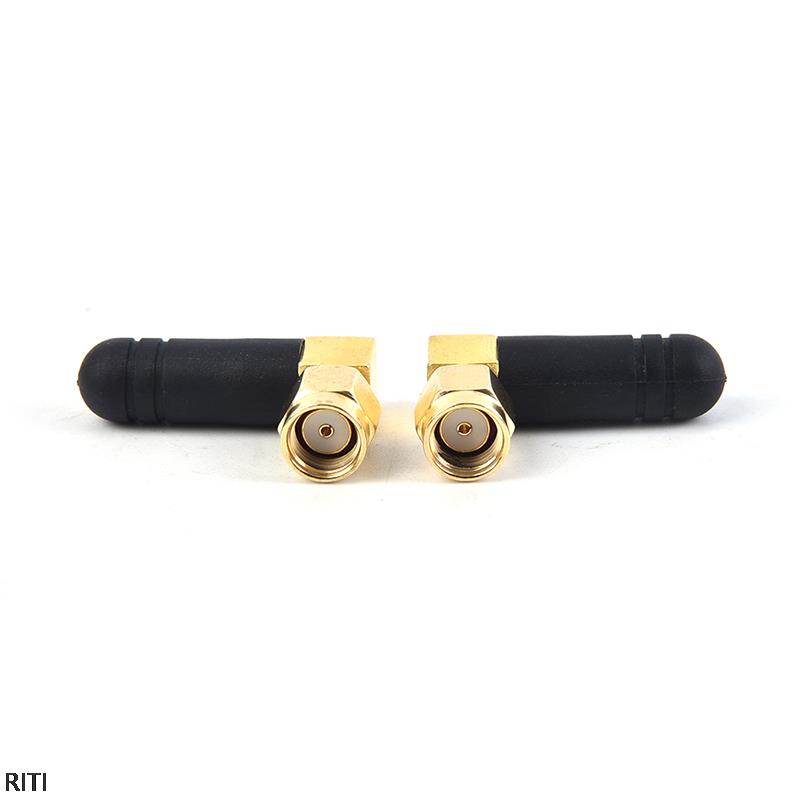 

2PCS Mini 2dBi 2.4G Mhz WIFI Antenna SMA Male Router Bluetooth Antennas Wireless Module Antena External Aerial армія зелений колір