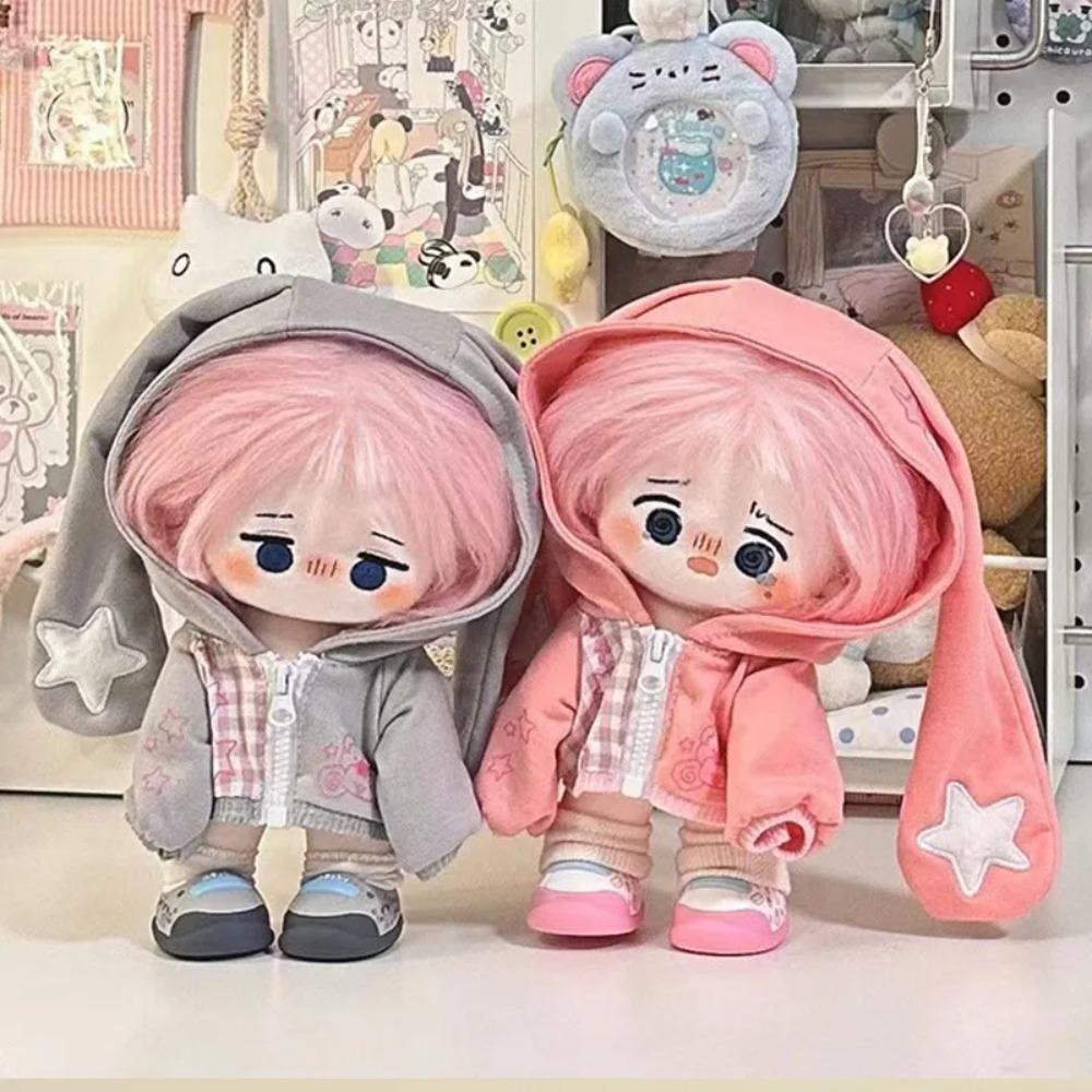 20cm Cotton Doll Clothes: Cute Adorable Long Ear Rabbit Pullover, Kpop Idol  Doll Fashion Outfit Doll Doll Accessorie Toys