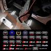 For C8Led Car Door Logo Welcome Light For Audi Sprot A4 B5 B6 B7 B8 B9 A1 A3 8V 8P 8L A6 C5 C6 C7 A5 A7 A8 Q3 Q5 Q7 TT S3 S6 Quattro