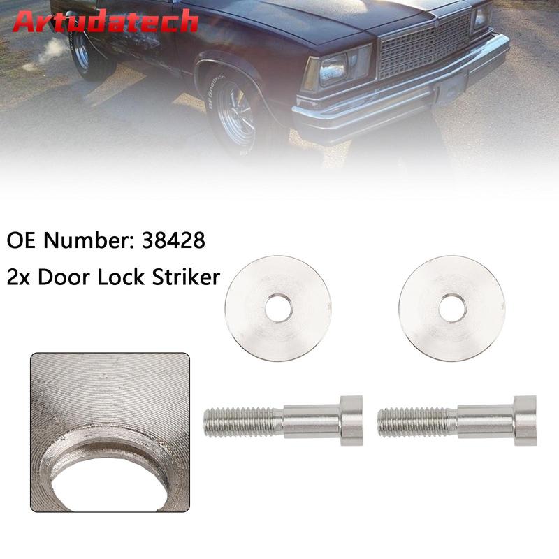 Artudatech Door Lock Striker 38428 For 1985-2002 Chevy K1500 K2500 K3500 GMC C1500