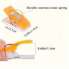 20/40PCS Colorful Sewing Clips, Plastic Fabric Clamps, Garment Edge Seam Grip for Tailoring & Crafts, Non-Slip Holding