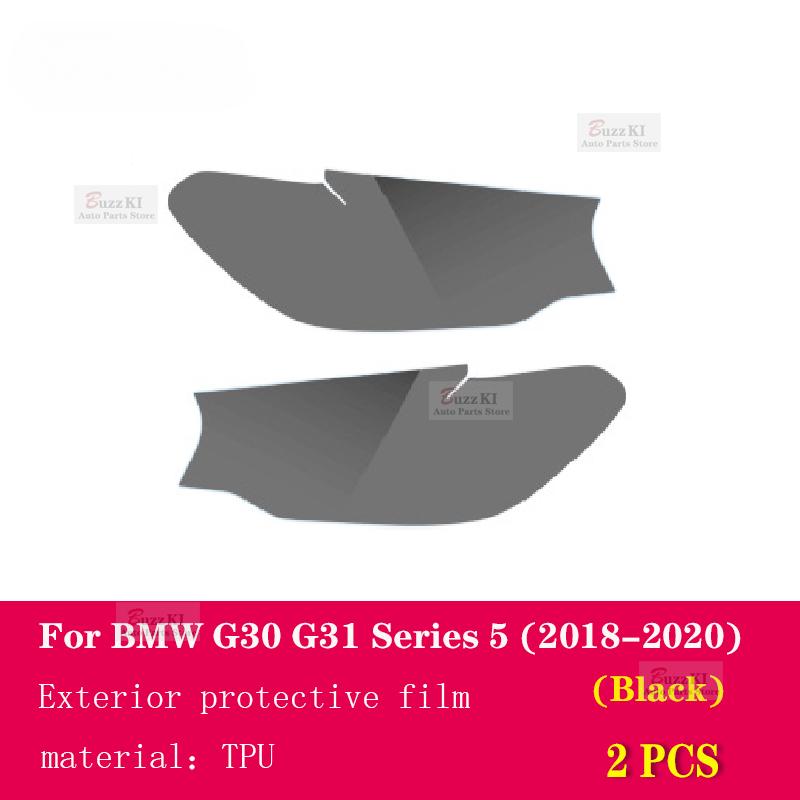 For BMW G30 G31 Series 5 2018- Anti-scratch Headlight Protection Sticker Car Light Film Exterior Accessories Protector