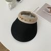 High Quality Summer Fashion Sunshade Sun Hat Straw Headband Empty Top Hat Summer Sports Women's Hat
