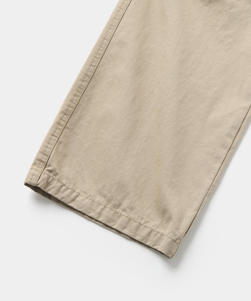 Laikeueomojeu Washed Cargo Pants_Beige