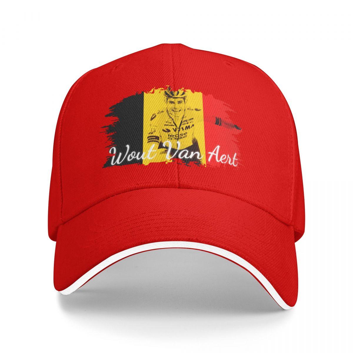 Wout Van Aert Baseball Cap Rugby black New In The Hat Hats Man Womens
