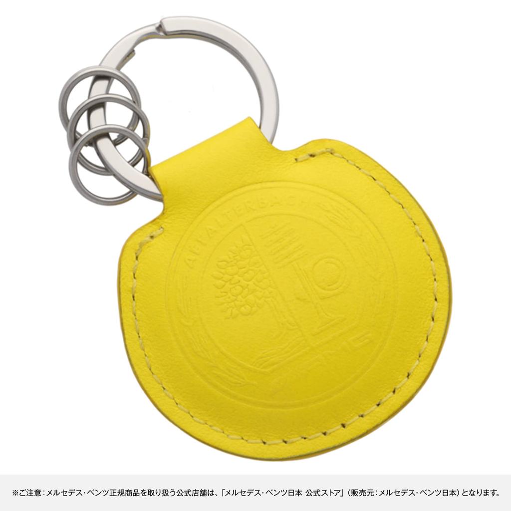 [Mercedes-Benz Collection] Genuine Mercedes-AMG Key Ring Classic Yellow