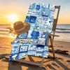Snoopy Print Beach Towel Design, Soft, Lightweight. for Home Bathroom, Spa, Pool, Yoga, Surfing, Camping, Gift for Family, Friend