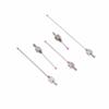 2Mm Ruby Tungsten Steel Head Od 10Mm 20Mm Measure Length M2.5 Thread Micrometer Height Lever Dial Test Gauge Tip Indicator Probe