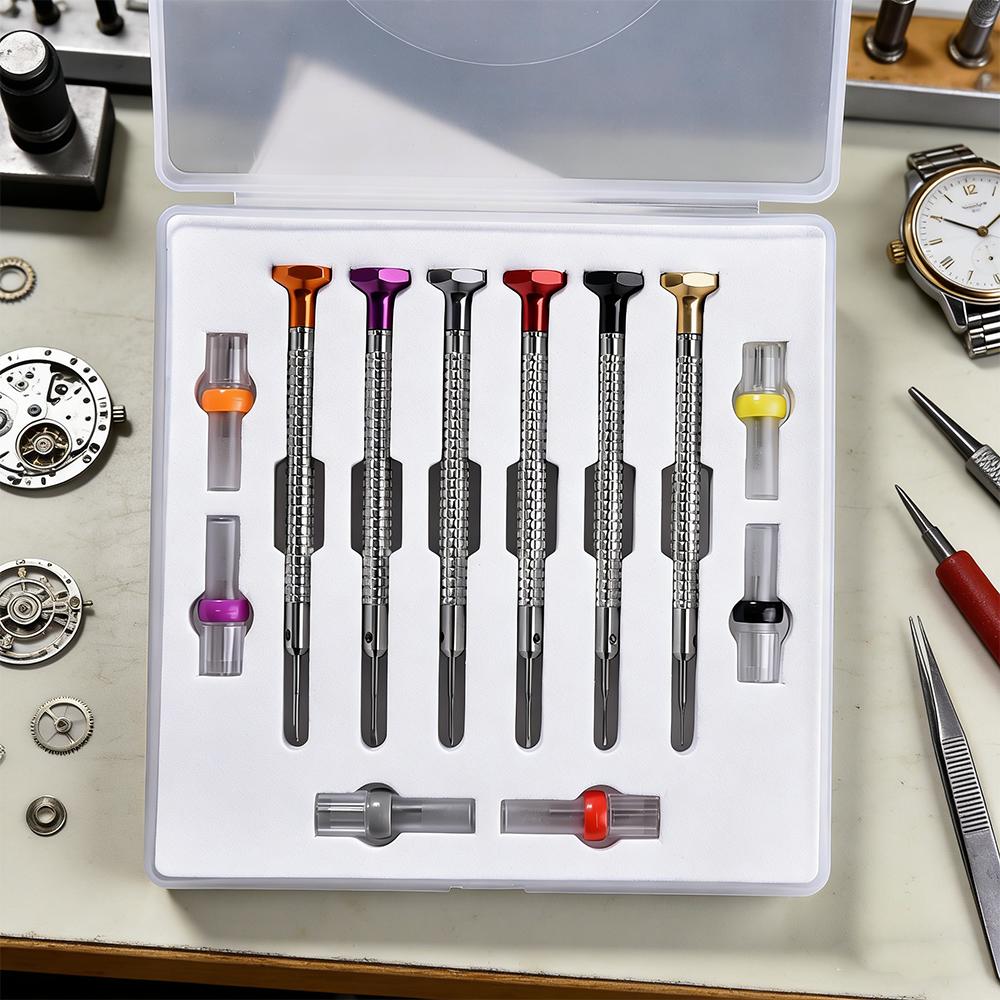 STAPELP Precision Watch Repair Screwdriver 1 Set - Professional Watchmaker Tool Kit For Jewelry Electronics Miniature Repairs
