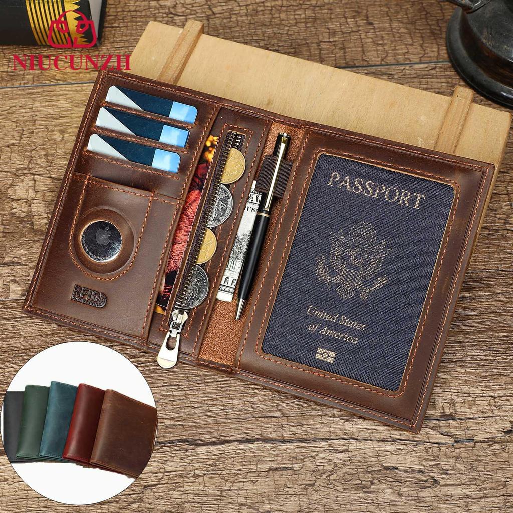 Men's Genuine Leather Crossbody Laptop Bag – Top Layer Cowhide Briefcase Handbag
