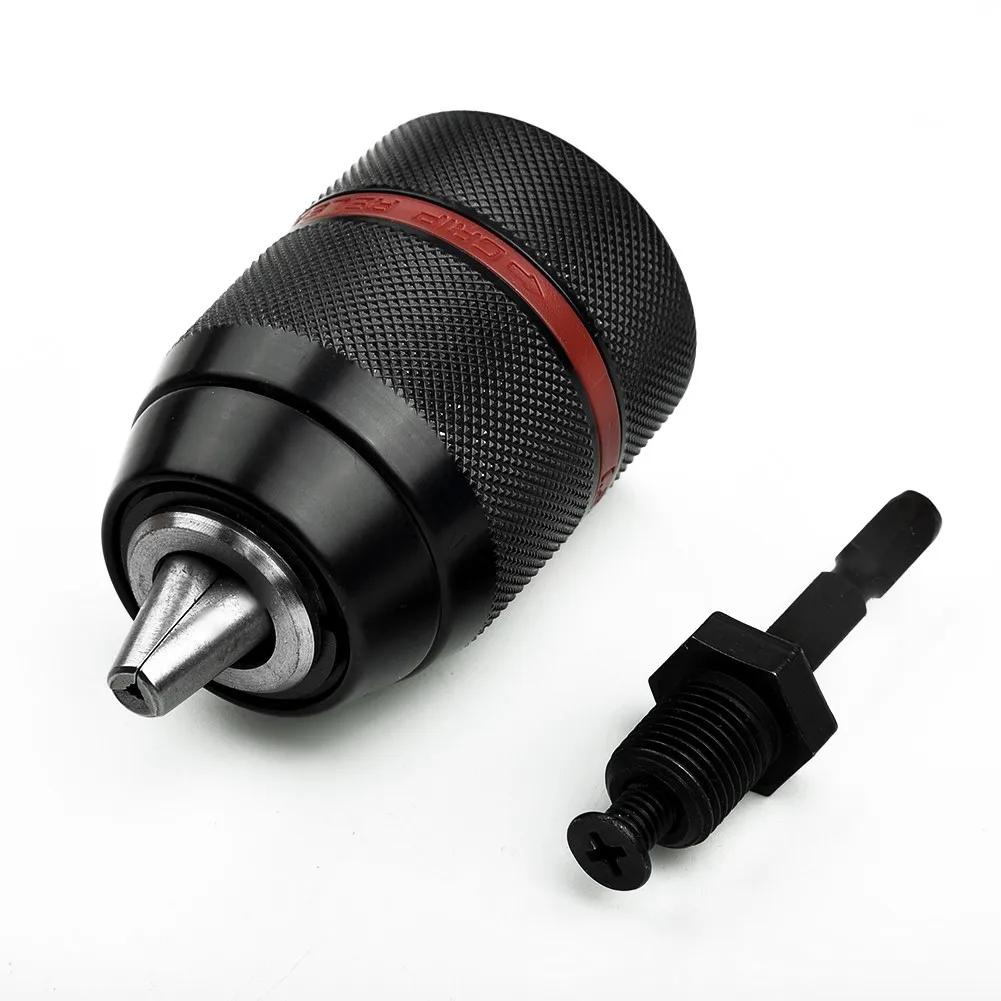 Keyless Drill Chuck 213mm 12inch for SDS PLUS 2 13mm Clamp Range Ergonomically Designed for Comfort and Efficiency
