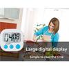 4 Small Digital Kitchen Timer with Large Alarm, Magnetic Backing Stand, for Cooking, Baking, Sports, Games, and Office Use