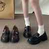 2025 Spring Mary Jane British Style Platform Loafers - Exquisite Slip-On Leather Shoes for JK Uniforms