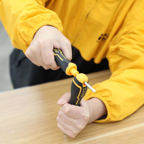 INGCO 9-Piece Interchangeable Screwdriver Set, Precision Screwdriver Set AKISD0901