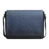 Jack 26 Classic Monogram Print Leather And Synthetic Leather Shoulder Crossbody Bag Men Bags Blue CDX89-SVBL