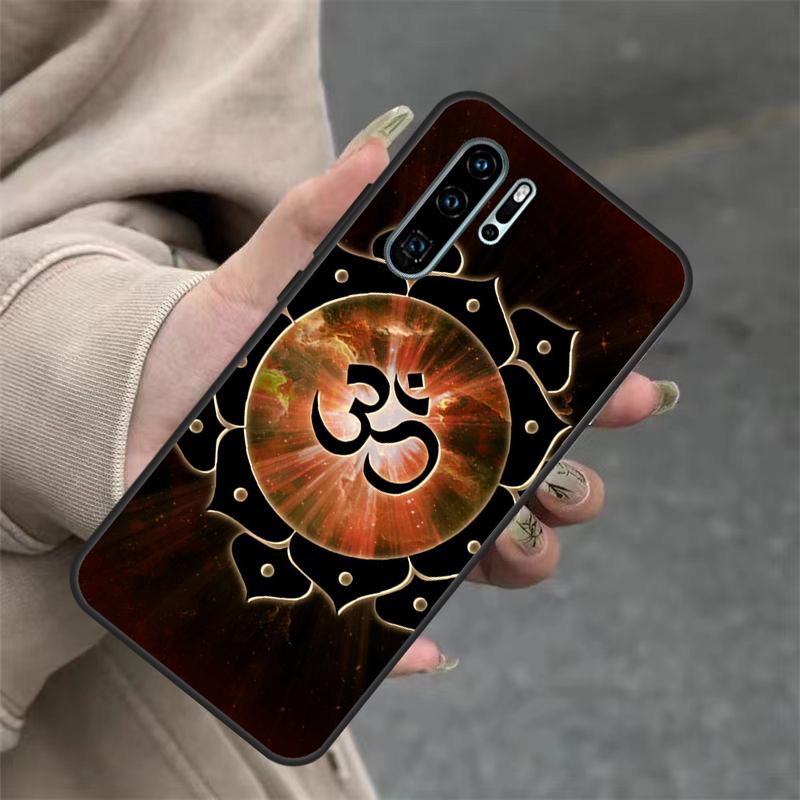 Om Hindu Symbol Case For Huawei Nova 3i 7i 8i 11i Y60 Y70 Y90 Y61 Y91 10 9 SE 11 Pro P20 P40 P30 Lite Cover