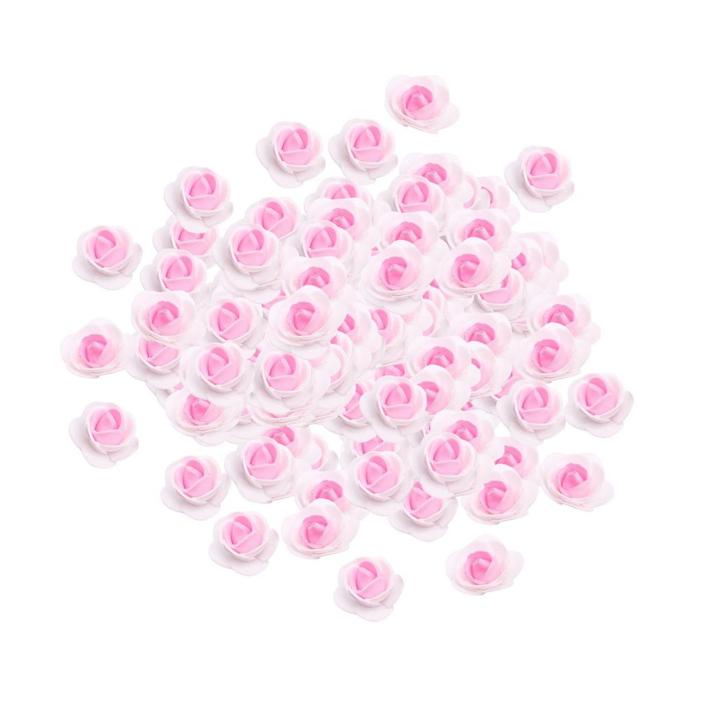 500x Artificial Flowers DIY Wedding Bouquets Home Simulation Mother's Day Party DIY Craft Foam Fake Flowers Roses Decoration