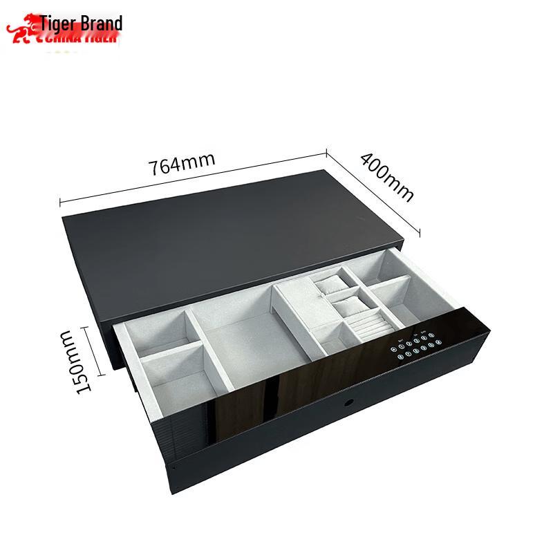 TIGER Smart Drawer Safe with Fingerprint & Password Lock