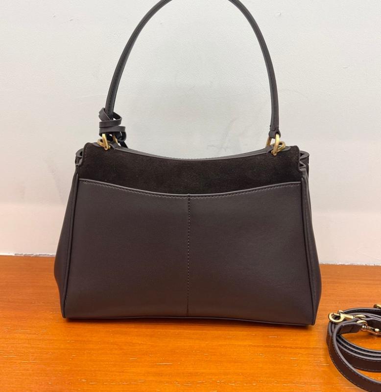 2025 New Genuine Leather Women's Bag Two-layer Cowhide Frosted Leather R-o-d-eo Casual Large Capacity Bag
