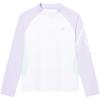 Girls Half-Zip Moisture-Wicking Sports Top