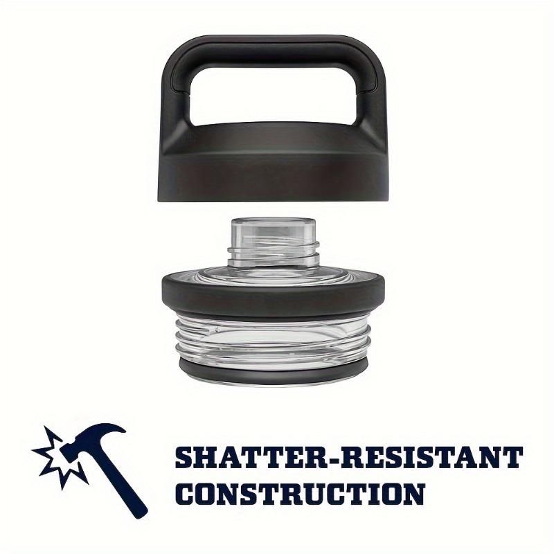 1pcs Large Capacity Stainless Steel Insulated Water Bottle with Handle for Outdoor Sports Travel Portable Thermos