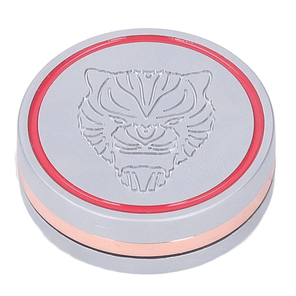 Push Coin Slider 3 Layers Round Shape Stress Relief Crisp Sound Rotation Magnetic Fingertip Slider