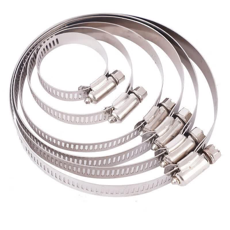 Adjustable 304 Stainless Steel Hose Clamps