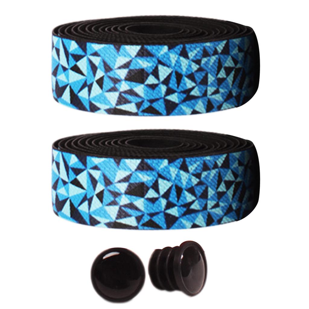 2Pcs Road Bikes Handlebars Tape NonSlip Shock Absorbings Handlebars Tape Cyclings Handle Wrap Cyclings Handlebars Tape