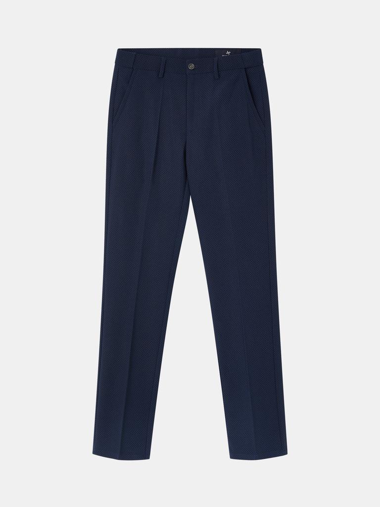 IKALOOK Spring/Autumn Patterned Suit Stretch Pants Cpt103