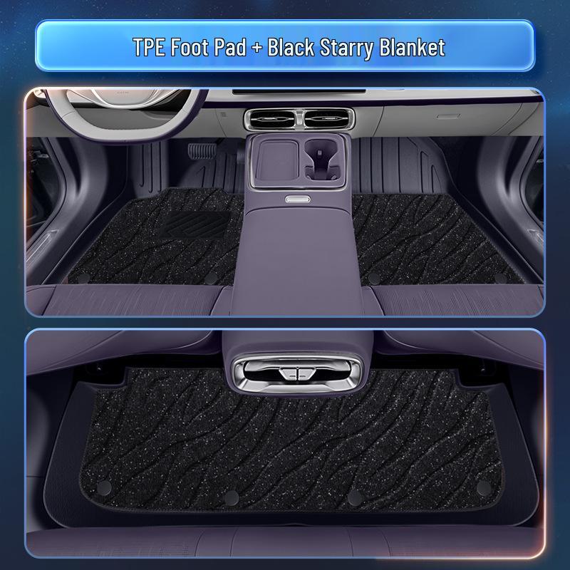 Leapmotor B01 TPE2026 Floor Mats: Custom Five-Seater Car Interior Carpet Accessories