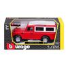 Bburago 1/25 Scale Land Rover Series II Red / Diecast Model Car, Finished Product 18-22063