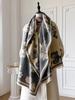 Women Winter Warm Pashmina Scarf Luxury Faux Cashmere Wraps Thick Shawl Blanket Bufanda Foulard Poncho  New