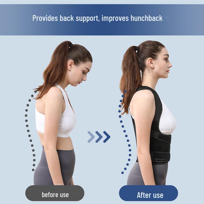 Unisex Hunchback Posture Corrector – Comfortable, Invisible Shoulder Straightening Belt for Students