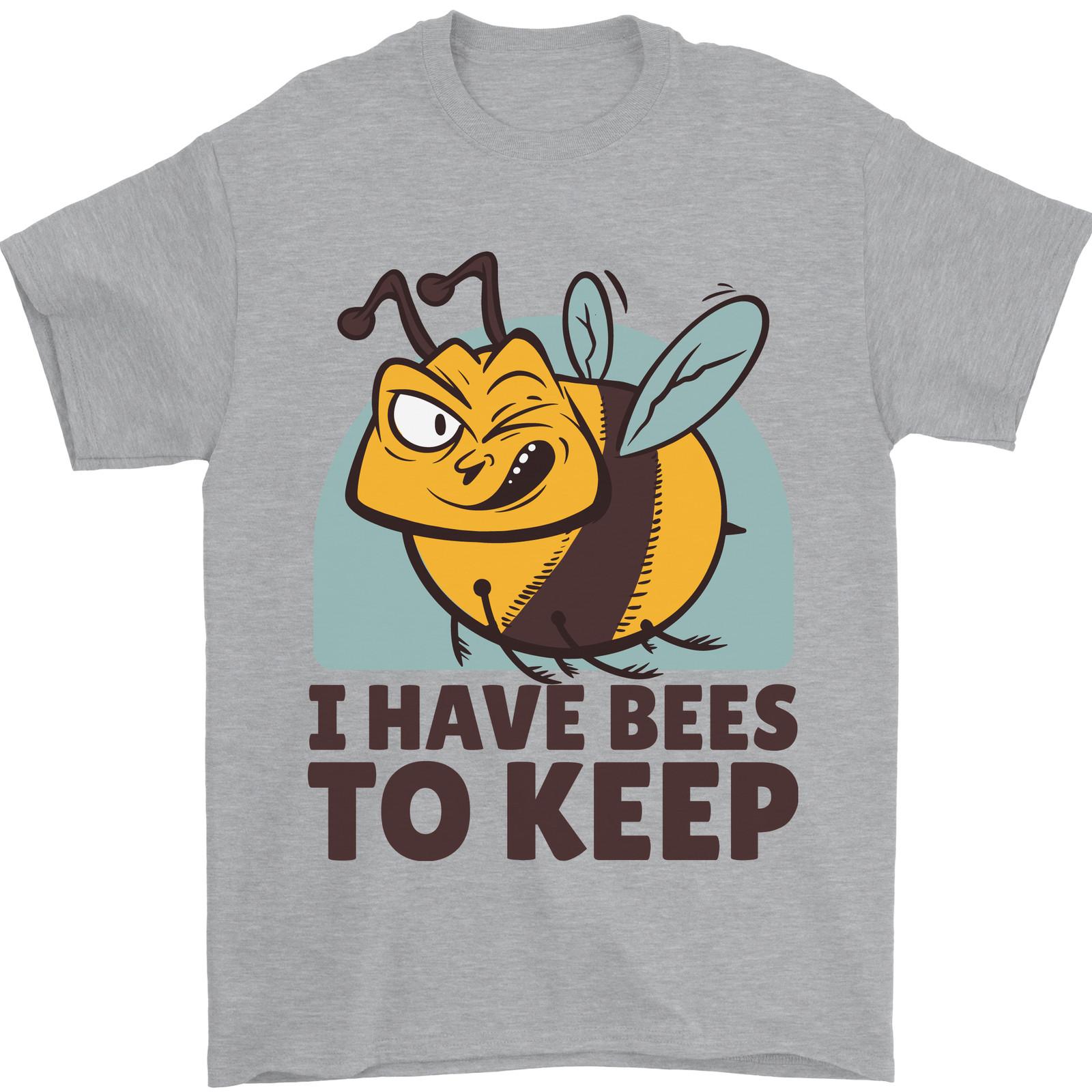 Beekeeper I Have Bees to Keep Mens T-Shirt 100% Cotton S разноцветный