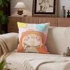 Comedy Himouto Umaru-Chan Cushion Cover Cushion Cover Set 4Pcs 50X50 45X45 40X40 Pillowcase Decorative Sofa Home Decor