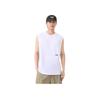 Li Ning Sports Lifestyle Series Logo Print Quick-Dry Round Neck Vest Men Tops White YVSU023-1