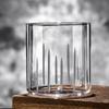 Classical Whiskey Glass Cups Japanese Style Cocktail Glasses Cups Ultra-thin Carved Glass Cup Simple Colin Cup Kitchen Accessory