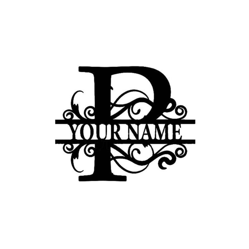 Multipurpose Letters Sign Wrought Iron Decor Ornament Crafts Supplies for Indoor Outdoor Garden Yard Decoration Gift