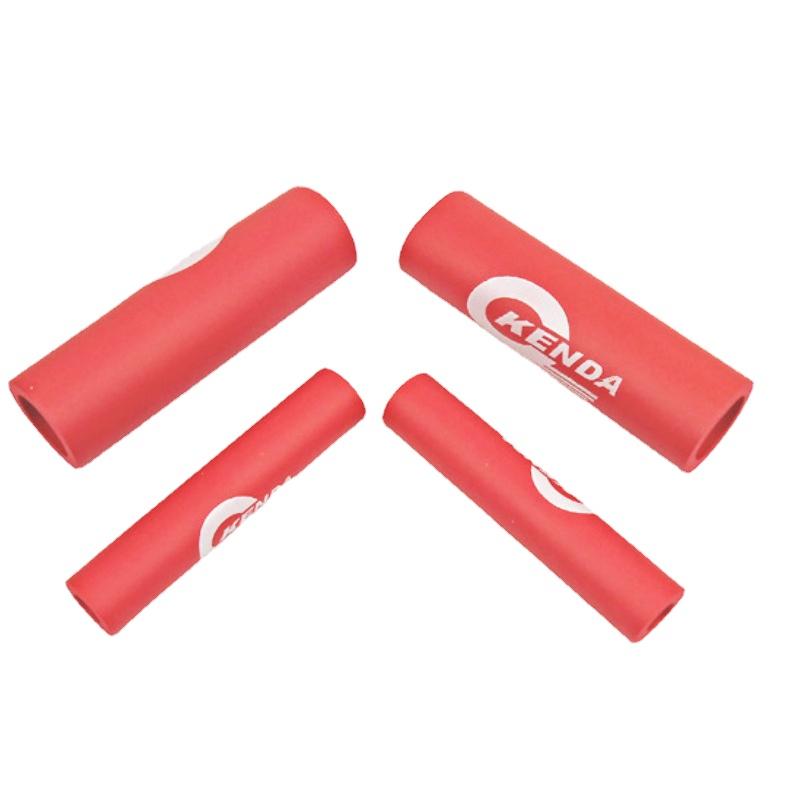 

4pcs/set Handle Grip Motorcycle Handlebar Grip Domino ATV Dirt Pit Bike Racing Motocross; Gel Rubber Brake Universal Grips красный