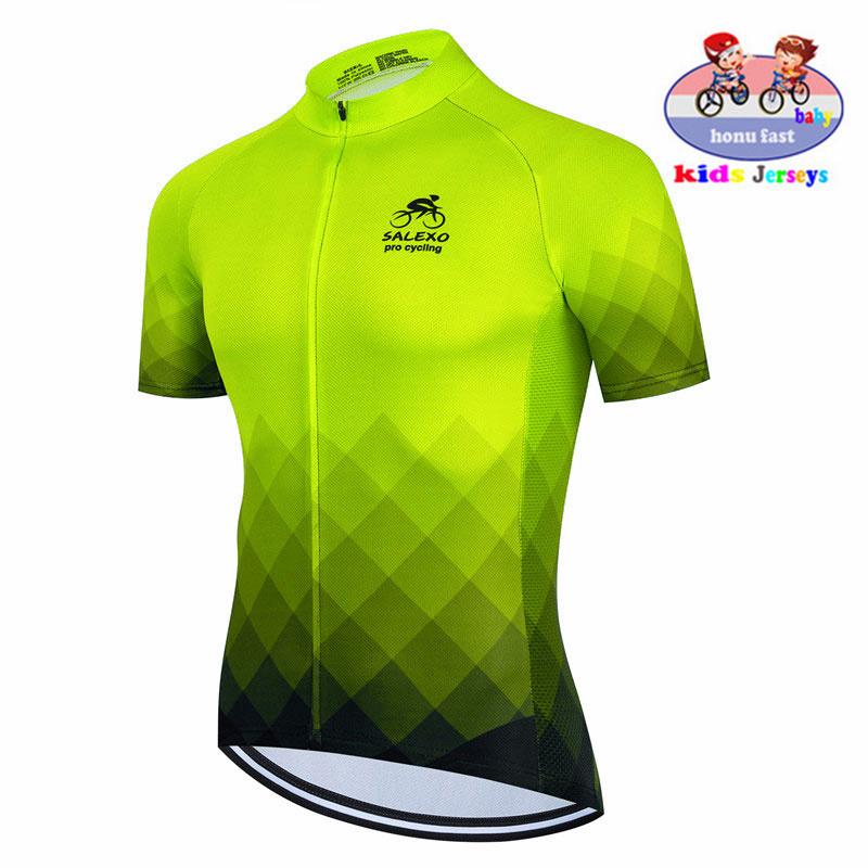 2026 Baby Kids Short Sleeve Cycling Jersey Set Breathable Children Bike Clothing Boys Quick Dry2026 Summer Breathable Cycling Suit Set Bike Uniform