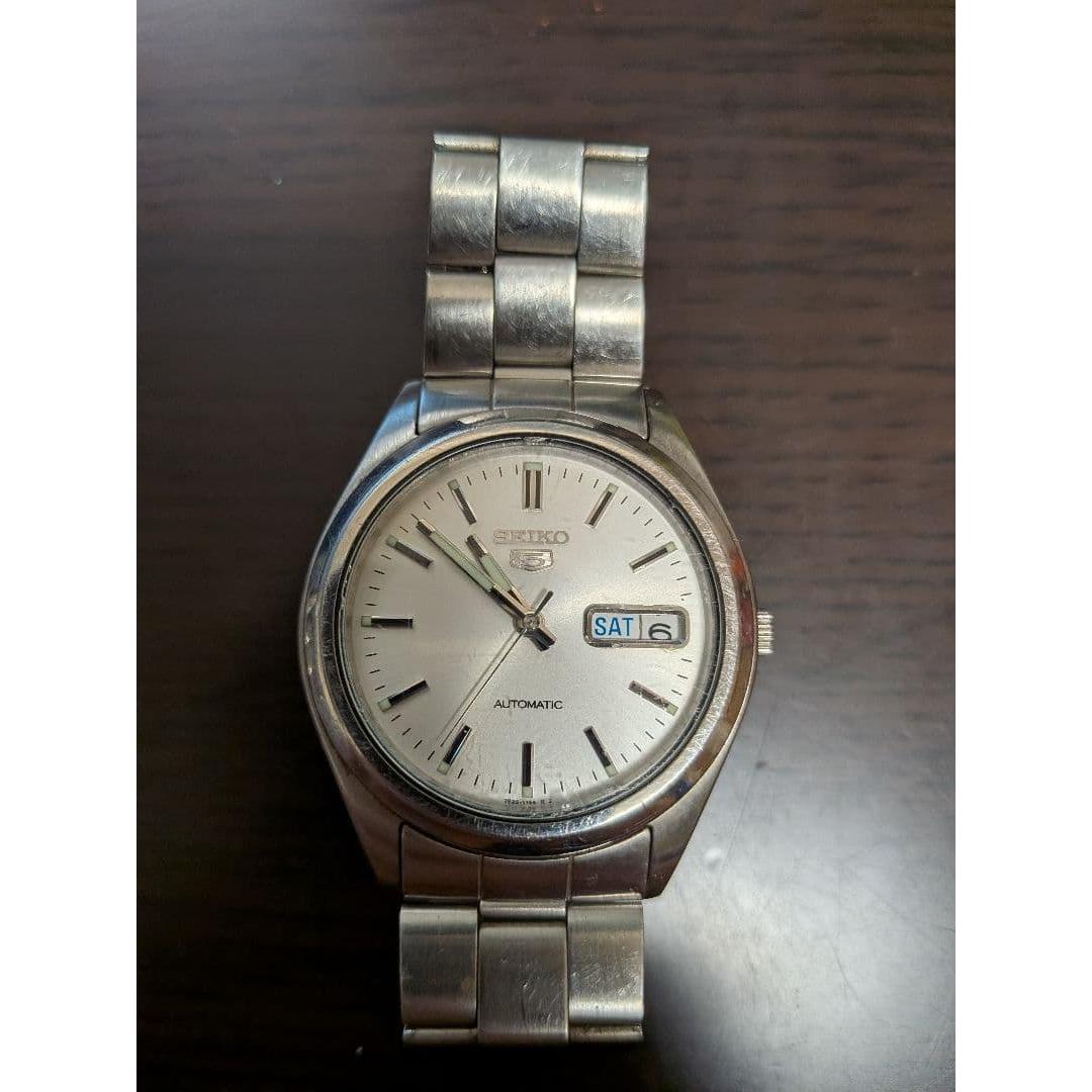 Used SEIKO 5 automatic watch 7s26-0060