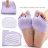 Mdikawe Women's Toe Cushion, Foot Cushion for High Heels - Toe Blister Protection Metatarsal Foot Pad Soft Non-Slip Foot Cushion - Women's Toe Protect