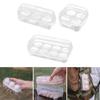 Plastic Eggs Storage Box Shockproof Holder Box Eggs Tray Carriages Dispenser Box