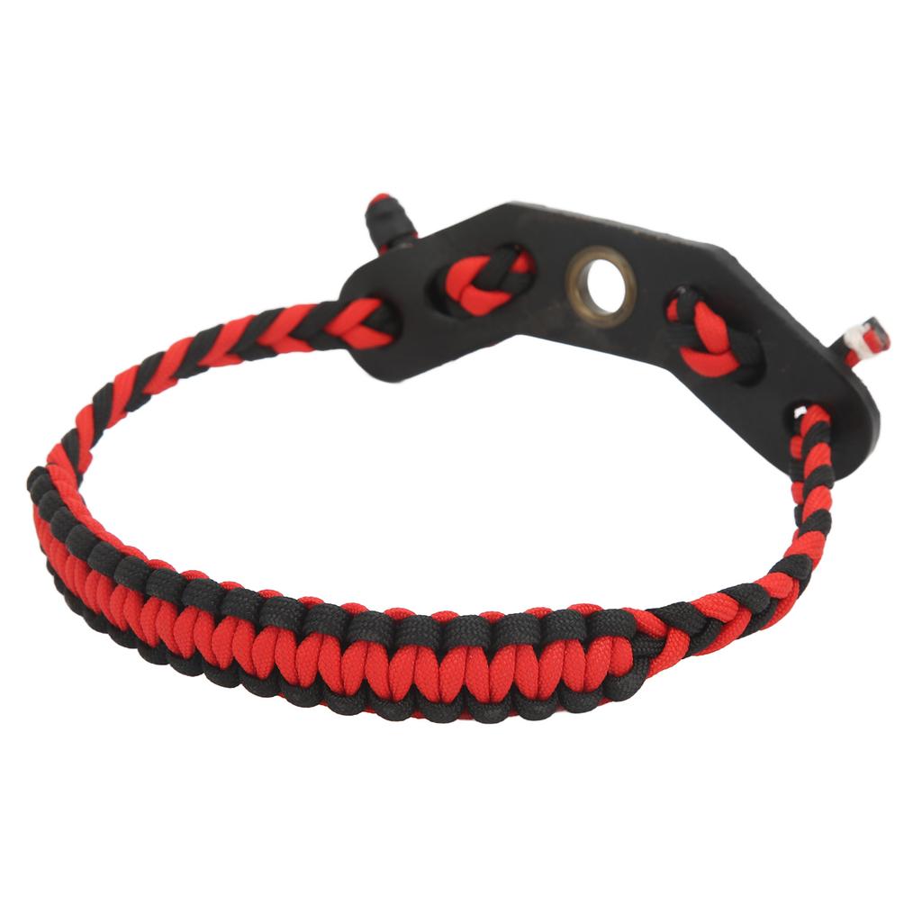 Thickened Nylon Rope Bow Archery Wrist Sling Adjustable Compound Bow Rope Wrist for Hunting Shooting