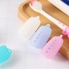 10 Pieces Colorful Silicone Toothbrush Protectors Covers Caps Compacts Travel Accessories With Dustproof Closure