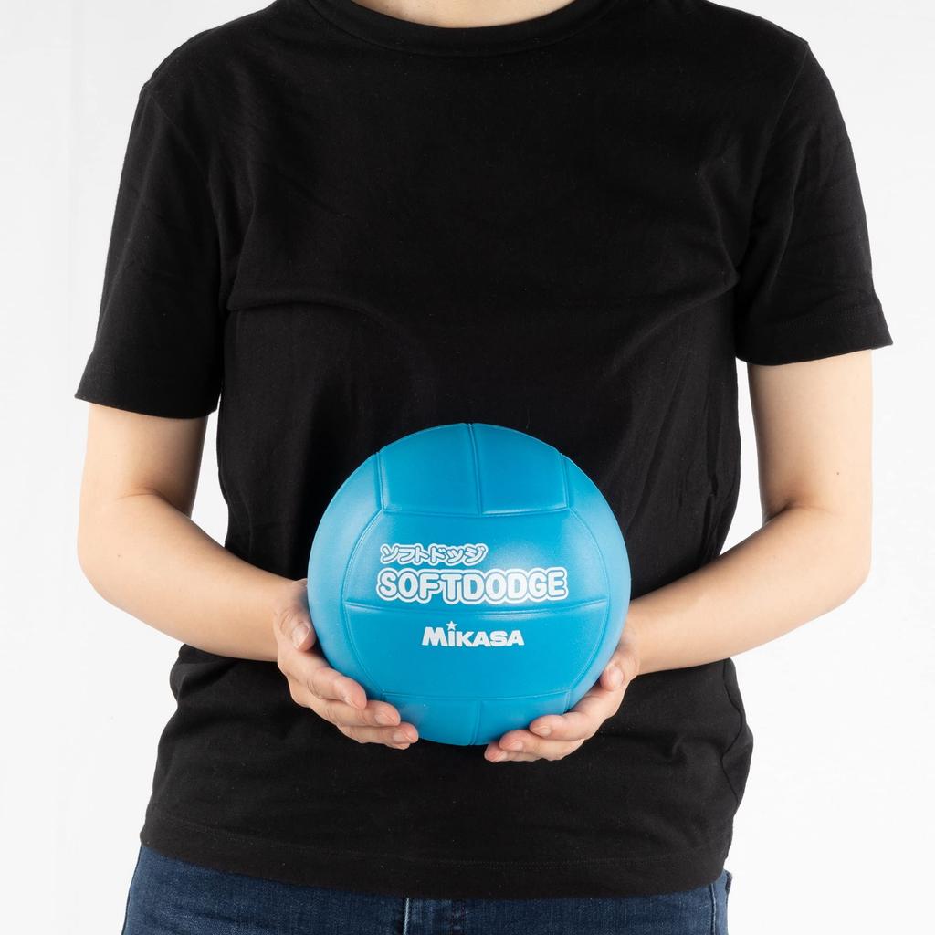 MIKASA Soft 60cm Elementary School Dodgeball, (for Children), 200g, Blue, LD-B