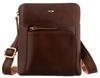 PTN 1904-TUM-0666 Brown Leather Bag